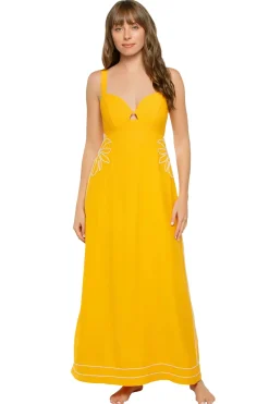 Mon Renn Sundresses-Palm Maxi Dress