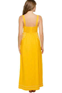Mon Renn Sundresses-Palm Maxi Dress