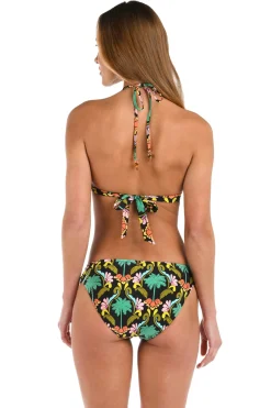 Sunshine 79 Triangle|Halter-Palm Mirage Halter Bikini Top