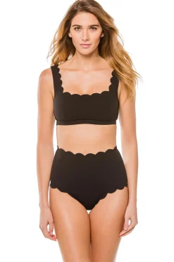 Marysia Bralette|Bikinis-Palm Springs Scallop Bralette Bikini Top
