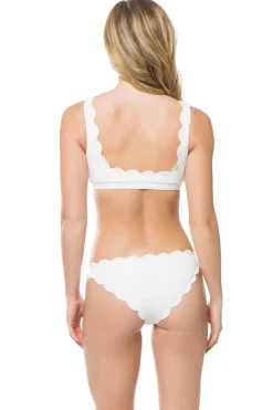 Marysia Bralette|Bikinis-Palm Springs Scallop Bralette Bikini Top