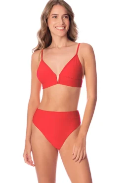 Maaji Triangle|Bikinis-Parade Reversible V-Wire Triangle Bikini Top