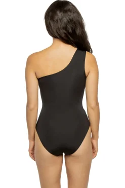 Maygel Coronel Asymmetrical|One Pieces-Piave Asymmetrical One Piece Swimsuit