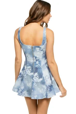 LoveShackFancy Sundresses-Piero Denim Mini Dress