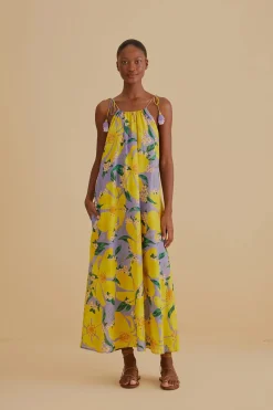 Farm Rio Sundresses-Pietra Maxi Dress