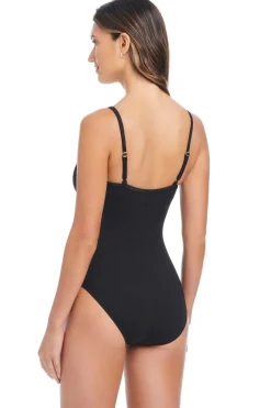 Bleu Rod Beattie One Pieces-Pique Ole V-Wire One Piece Swimsuit