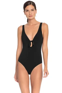 Robin Piccone Plunge|One Pieces-Plunge One Piece Swimsuit