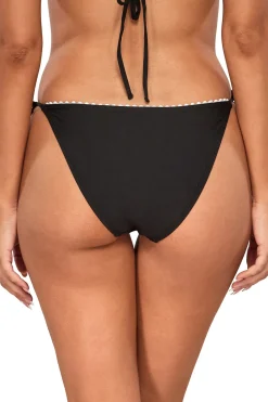 Swim Systems Tie Side|Hipster-Pom Pom Hipster Tie Side Bikini Bottom