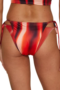 B. Swim High Leg|Tie Side-Poseidon Tie Side Brazilian Bikini Bottom