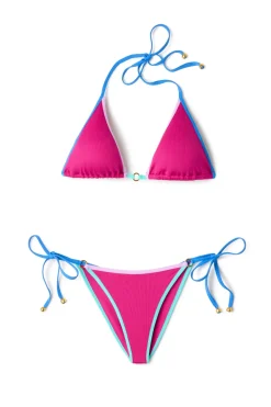 Summerful Triangle|Halter-Positano Triangle Bikini Top