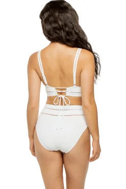 Robin Piccone Bikinis-Quinn Banded Bikini Top