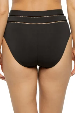 Robin Piccone High Leg|High Waist-Quinn High Waist Bikini Bottom