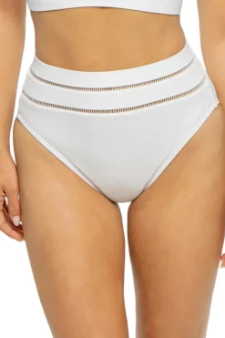 Robin Piccone High Leg|High Waist-Quinn High Waist Bikini Bottom