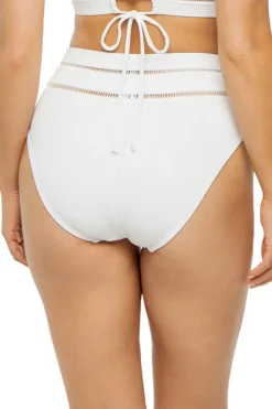 Robin Piccone High Leg|High Waist-Quinn High Waist Bikini Bottom