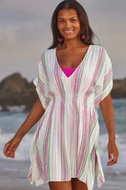 Becca by Rebecca Virtue Tunics-Radiance Stripe Tunic