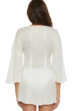 Becca by Rebecca Virtue Tunics-Radiance Tie Front Tunic