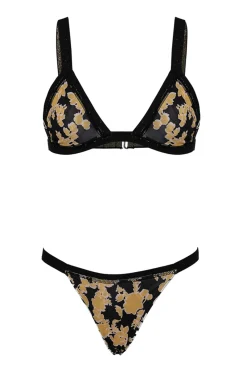 Maaji Triangle|Bikinis-Raquel Reversible Triangle Bikini Top
