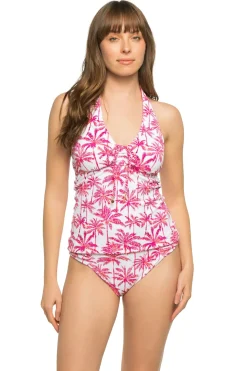 Tommy Bahama Halter|Tankinis-Reversible Tankini Top