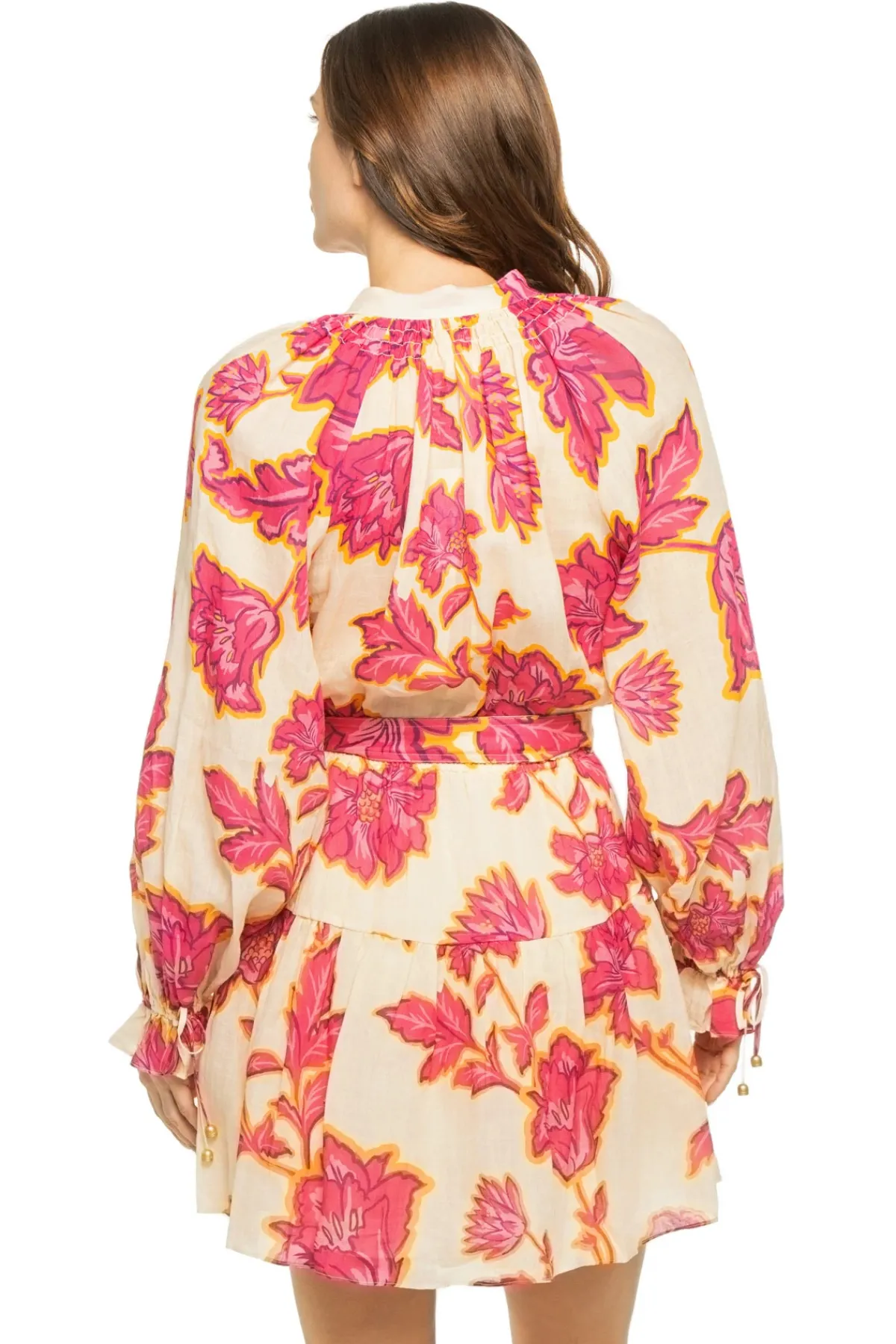 Kivari Sundresses-Rhia Long Sleeve Mini Dress