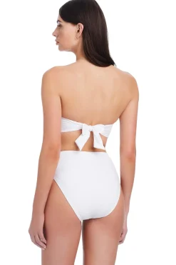 Sanctuary Bandeau|Bikinis-Ribbed Bandeau Bikini Top