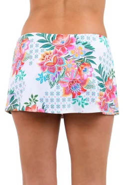 La Blanca Skirted|Bikinis-Riviera Tunnel Skirted Bikini Bottom