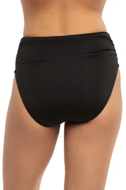 Cerulean Sea High Waist|Bikinis-Ruched High Waist Bikini Bottom