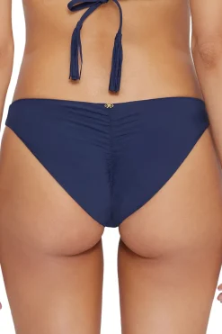 PQ Swim High Leg|Hipster-Ruched Hipster Bikini Bottom