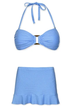 Helen Jon Skirted|Bikinis-Ruffle Skirted Bikini Bottom