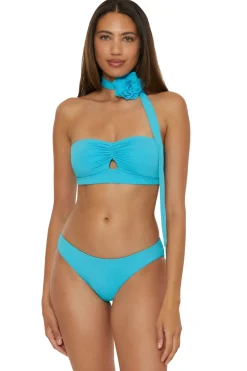 Becca by Rebecca Virtue Halter|Bandeau-Rylee Bandeau Bikini Top