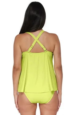 Pacifica by Sunsets High Neck|Tank-Sadie High Neck Tankini Top