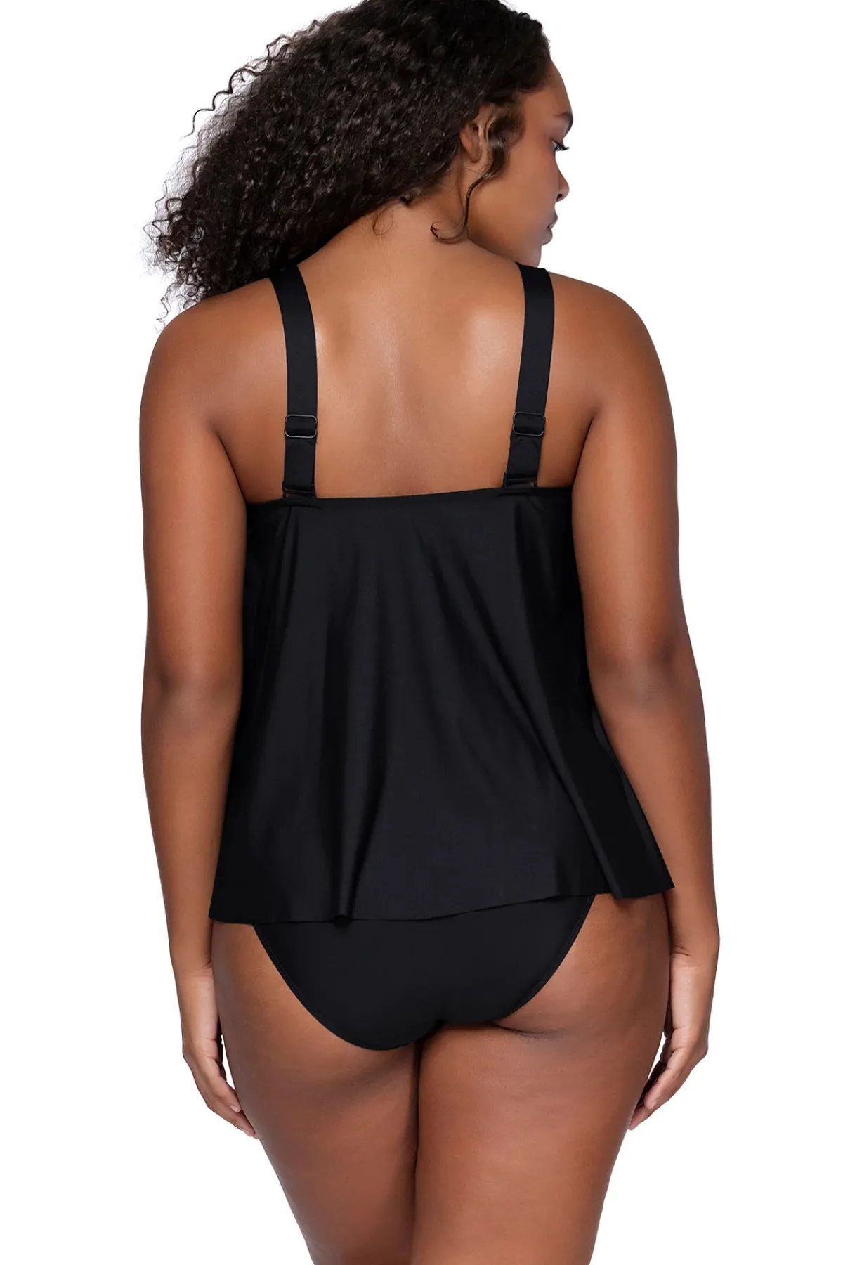 Sunsets High Neck|Tank-Sadie High Neck Tankini Top