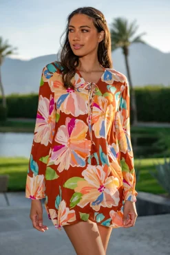 La Blanca Tunics-Saharan Sands Long Sleeve Tunic