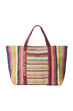 BTB Los Angeles Bags-Salty as a Beach Canvas Tote