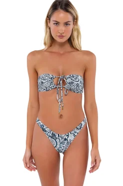 B. Swim Halter|Bandeau-Sasha Bandeau Bikini Top