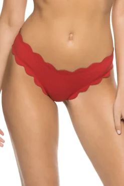 Marysia Hipster|Bikinis-Scallop Hipster Bikini Bottom