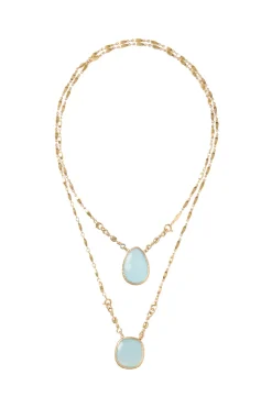 Gas Bijoux Jewelry-Scapulaire Serti Necklace