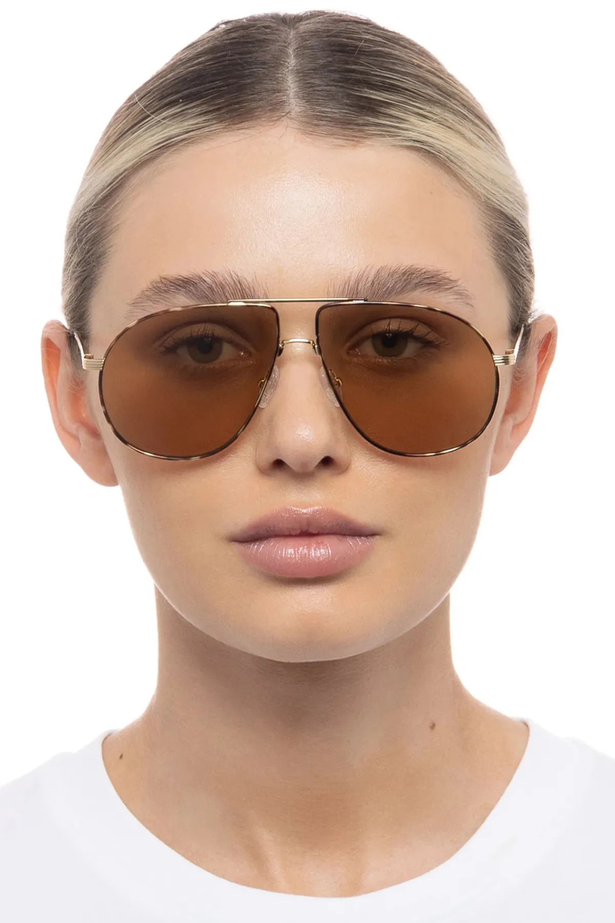Le Specs Sunglasses / Eyewear-Schmatlzy Aviator Sunglasses