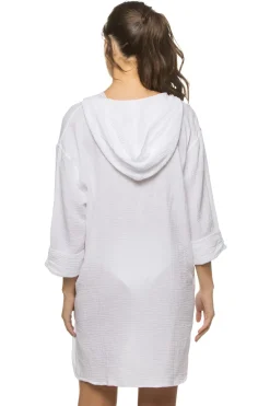 La Blanca Tunics-Seaside Hooded Tunic
