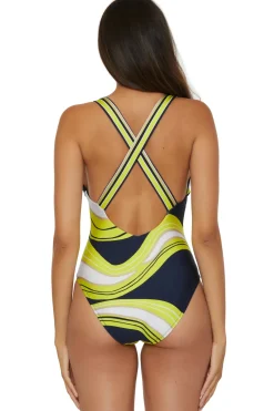 Trina Turk Plunge|One Pieces-Serena One Piece Swimsuit