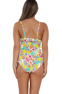 Sunsets Tank|Tankinis-Serena Underwire Tankini Top (D+ Cup)