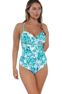 Sunsets Tank|Tankinis-Serena Underwire Tankini Top (E-H Cup)