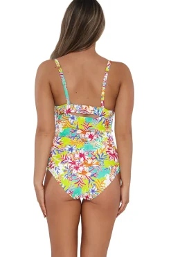 Sunsets Tank|Tankinis-Serena Underwire Tankini Top (E-H Cup)