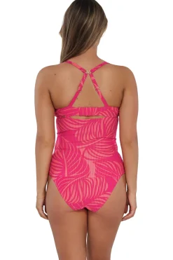 Sunsets Tank|Tankinis-Serena Underwire Tankini Top (D+ Cup)