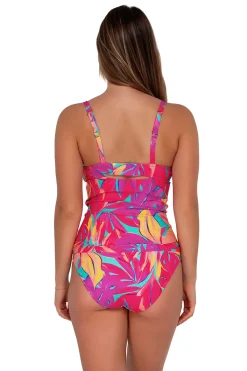Sunsets Tank|Tankinis-Serena Underwire Tankini Top (E-H Cup)