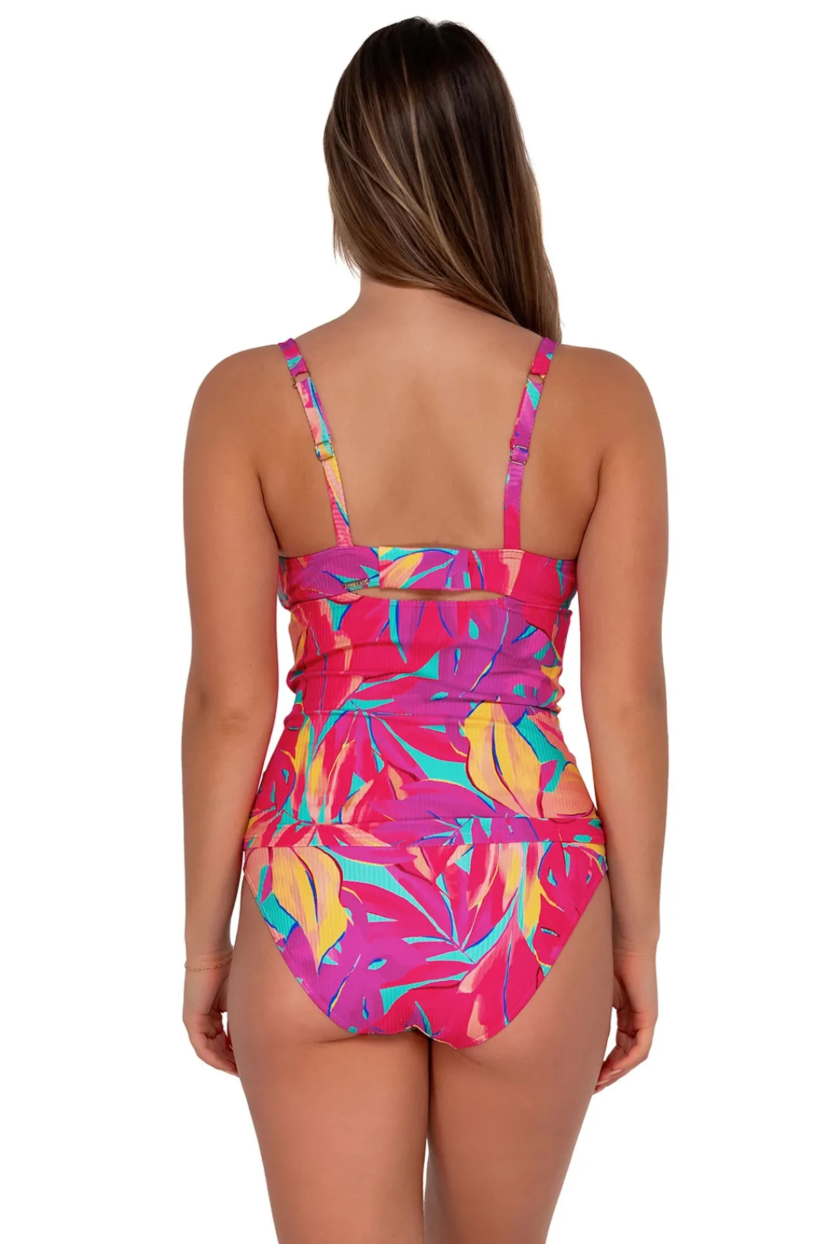 Sunsets Tank|Tankinis-Serena Underwire Tankini Top (E-H Cup)