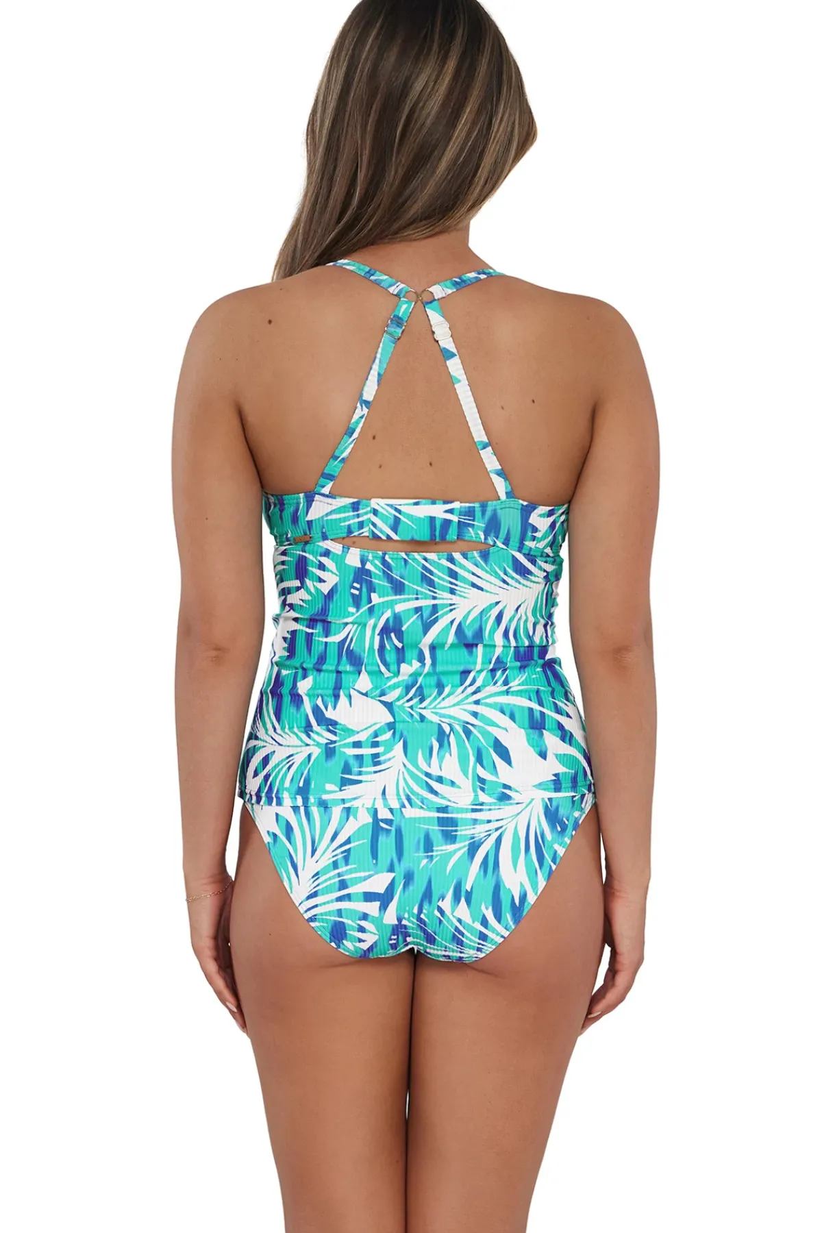 Sunsets Tank|Tankinis-Serena Underwire Tankini Top (D+ Cup)
