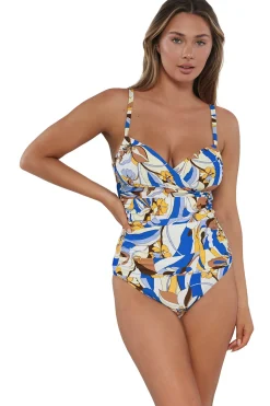 Sunsets Tank|Tankinis-Serena Underwire Tankini Top (E-H Cup)
