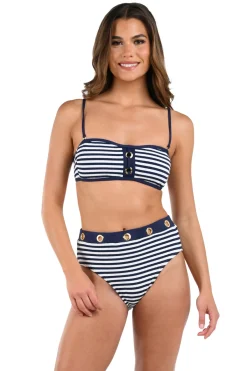 La Blanca Bandeau|Bikinis-Set Sail Bandeau Bikini Top