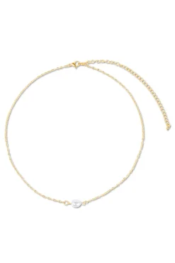 Ellie Vail Jewelry-Shayla Dainty Pearl Choker Necklace