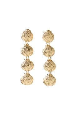 Cara Couture Jewelry-Shell Drop Earrings